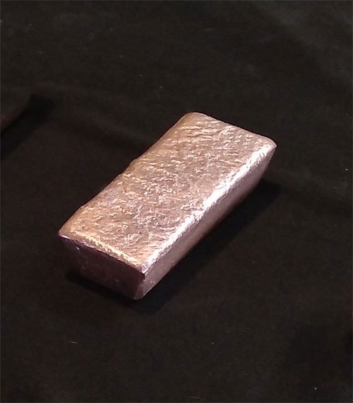 (image for) 500 Gram Copper bullion bar