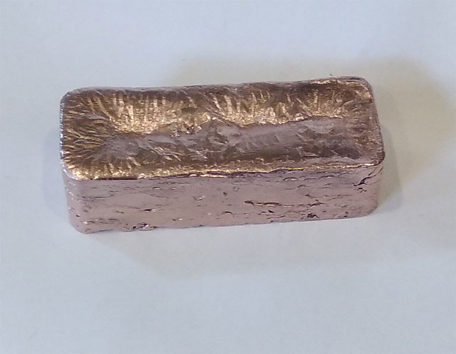 (image for) 900 gram Copper Bullion Bar
