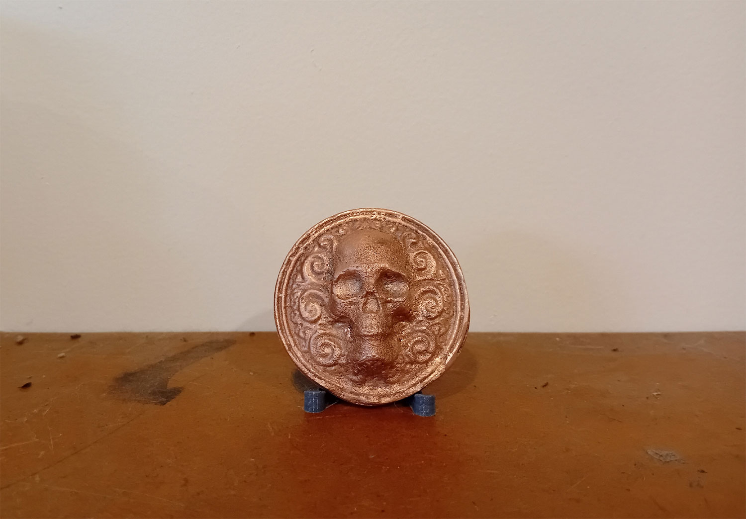 (image for) Aztec Inspired copper skull Bullion coin 100 grams